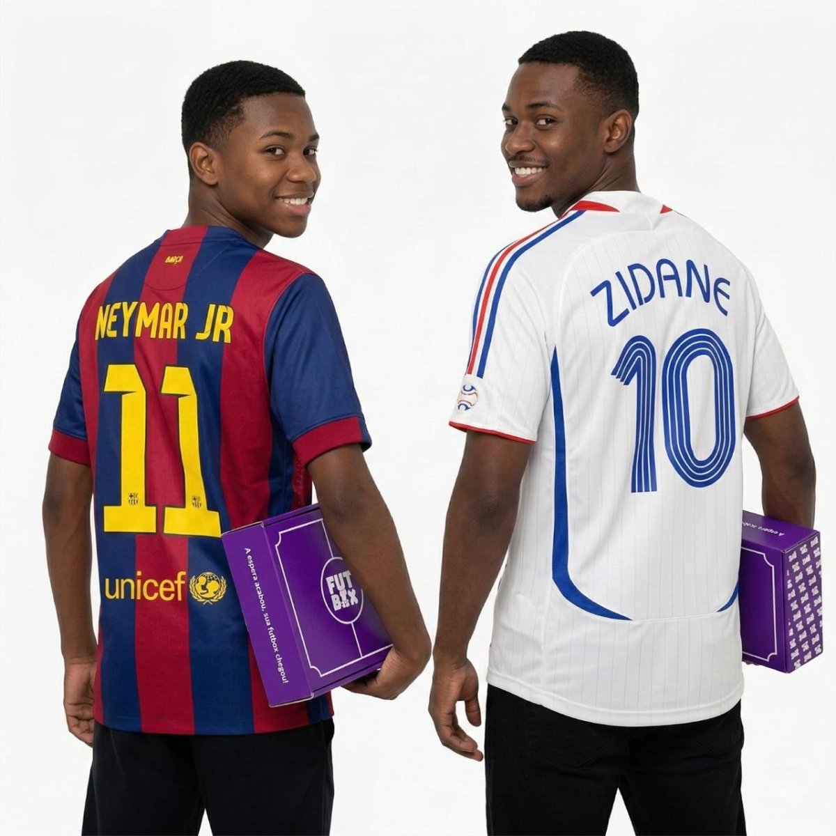 FutBox ® Retrô - Nome e Número de Jogador - Futbox