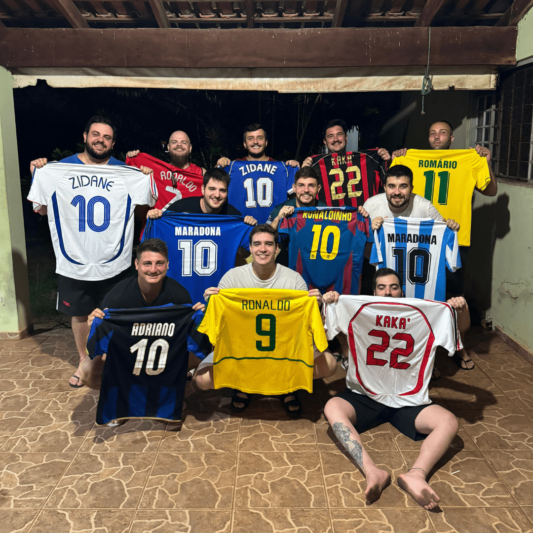 FutBox ® Retrô - Nome e Número de Jogador - Futbox
